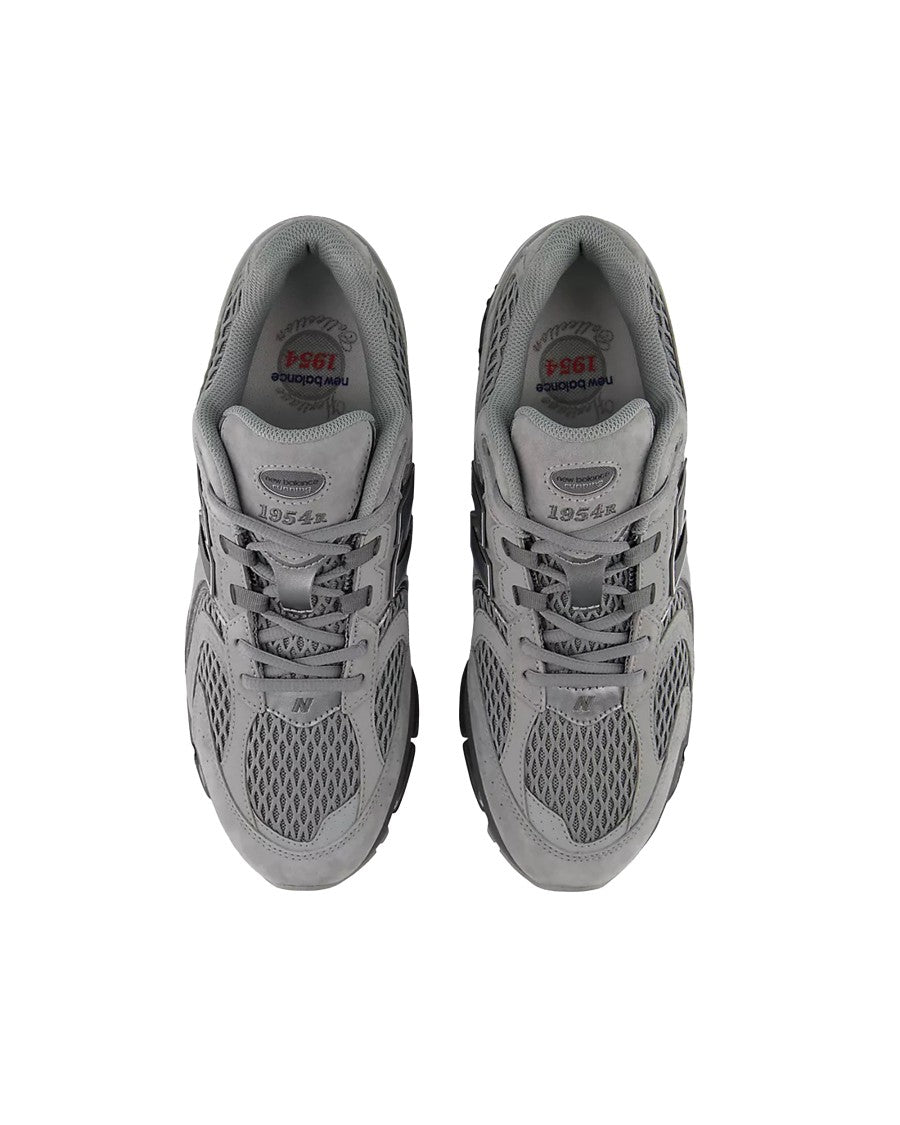 New Balance U195438r Grey Mesh Abzorb Sport Sneakers