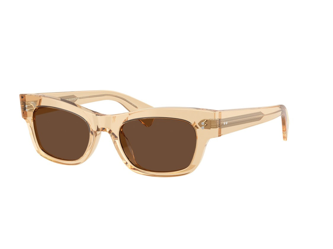 Oliver Peoples 0Ov5609su Translucent Acetate Brown Lens Sunglasses