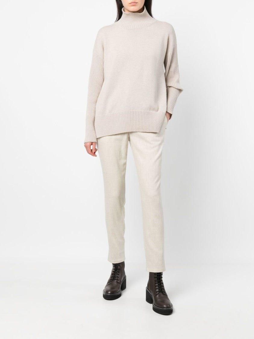 Lorena Antoniazzi Ribbed-Knit Cashmere Knitwear Jumper