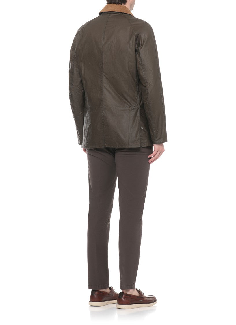 Barbour Ashby Corduroy-Collar Cotton Jacket