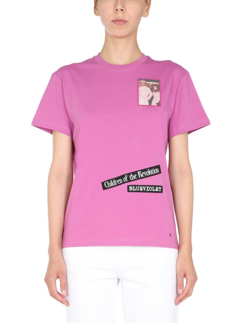 Raf Simons Relaxed Fit Crew Neck T-Shirt
