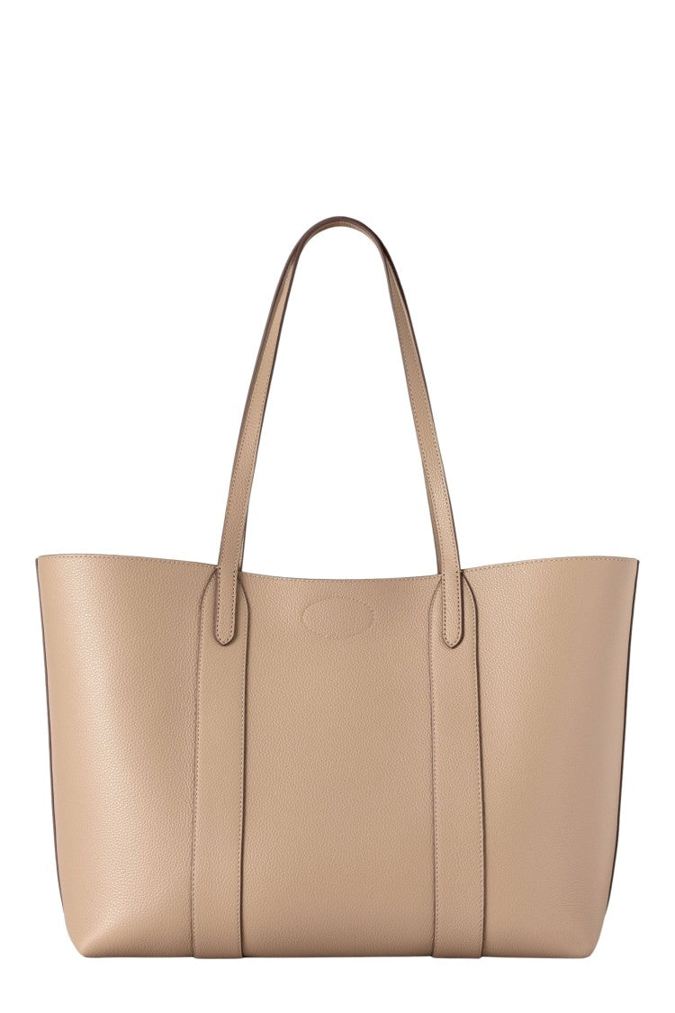 Mulberry Beige Bayswater Tote Small Classic Grain Leather Tote Bag