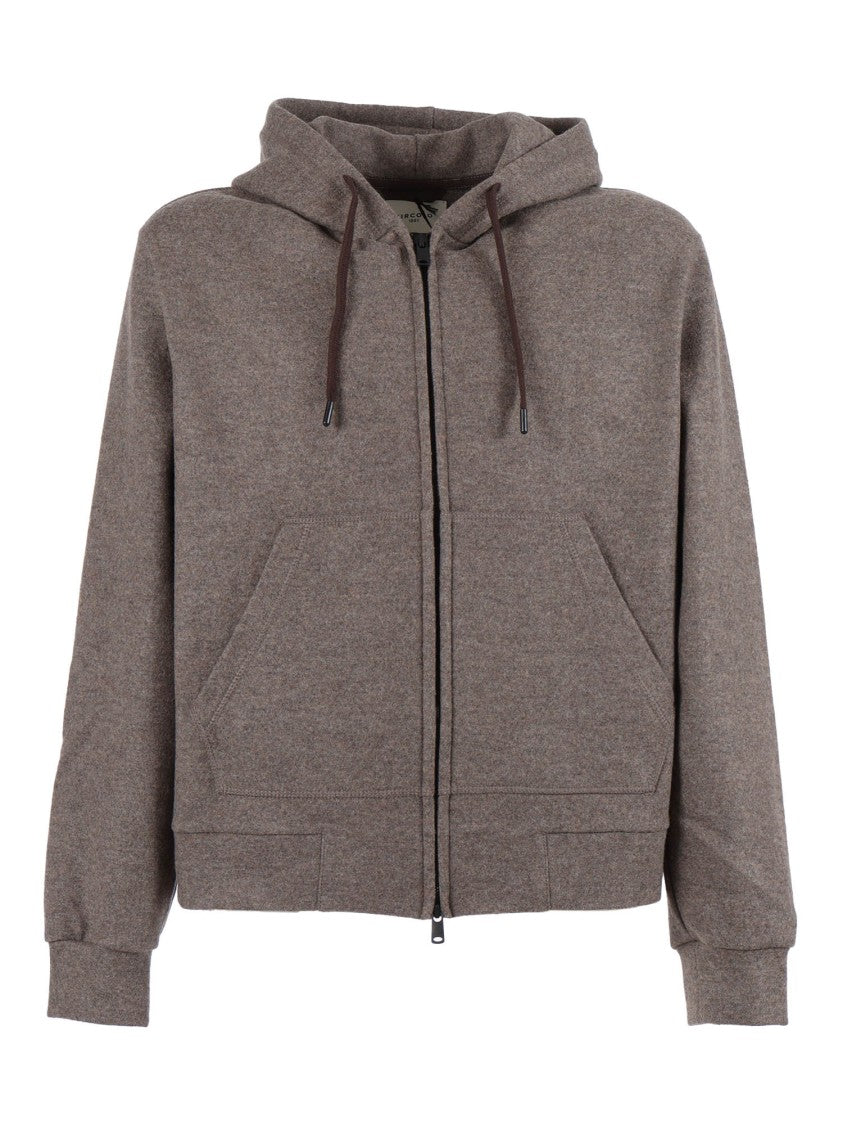 Circolo 1901 Full Zip Hoodie Wool