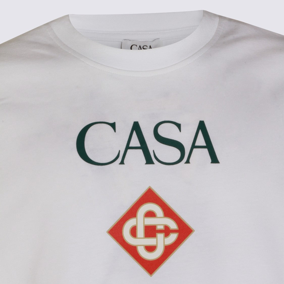 Casablanca Classic White T-Shirt With Casa Blanca Graphic