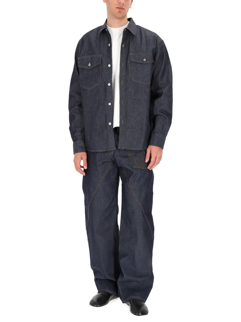J. W. Anderson Oversized Flap Pocket Denim Shirt