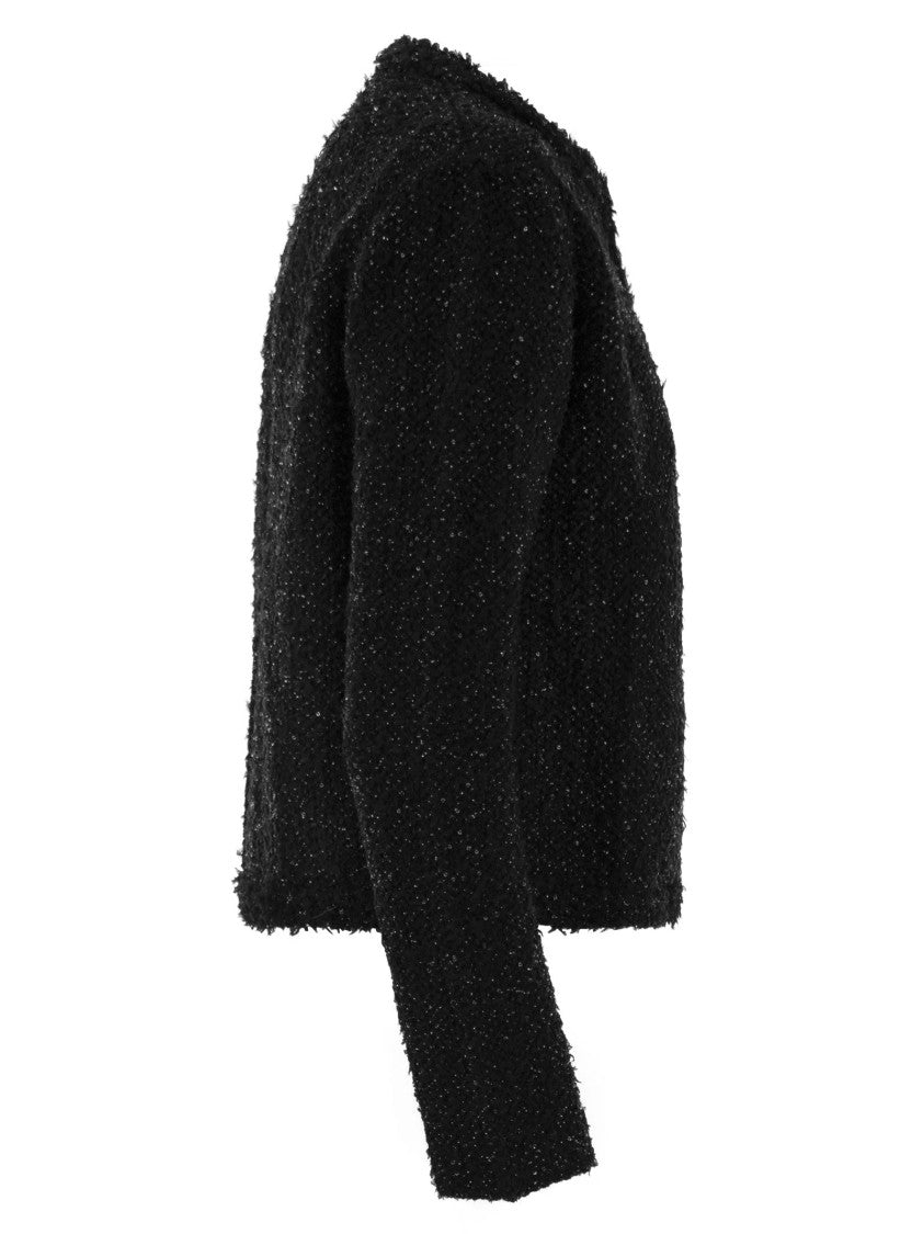 Fabiana Filippi Tweed-Effect Yarn Cardigan