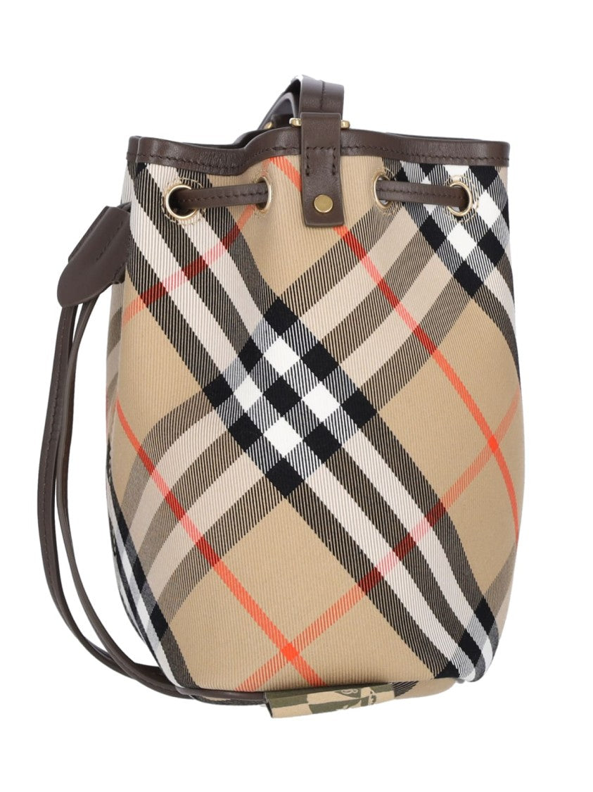 Burberry Mini "Check" Bag – Beige