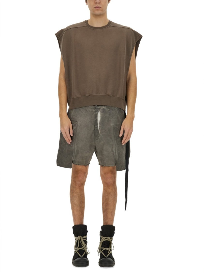 Drkshdw By Rick Owens Cotton Sweatshirt