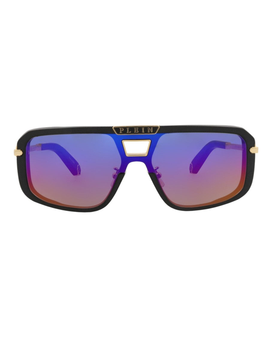 Philipp Plein Aviator-Frame Acetate Sunglasses