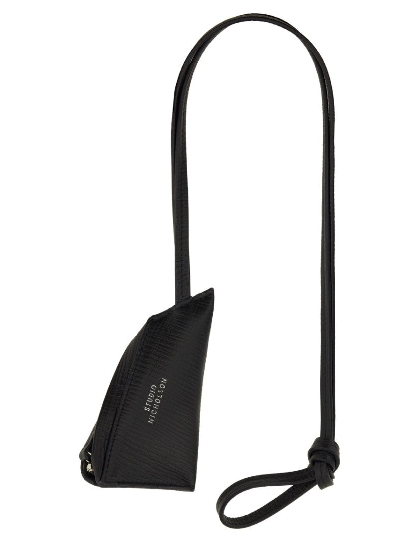 Studio Nicholson Black Leather Pouch