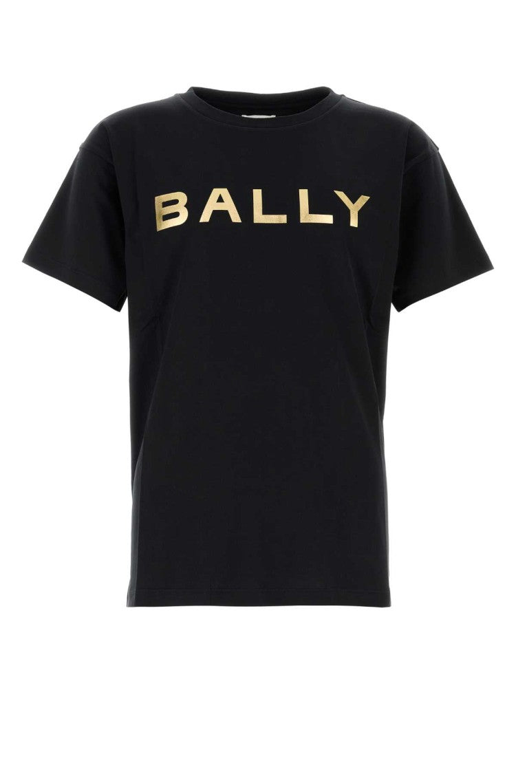 Bally Black Cotton T-Shirt