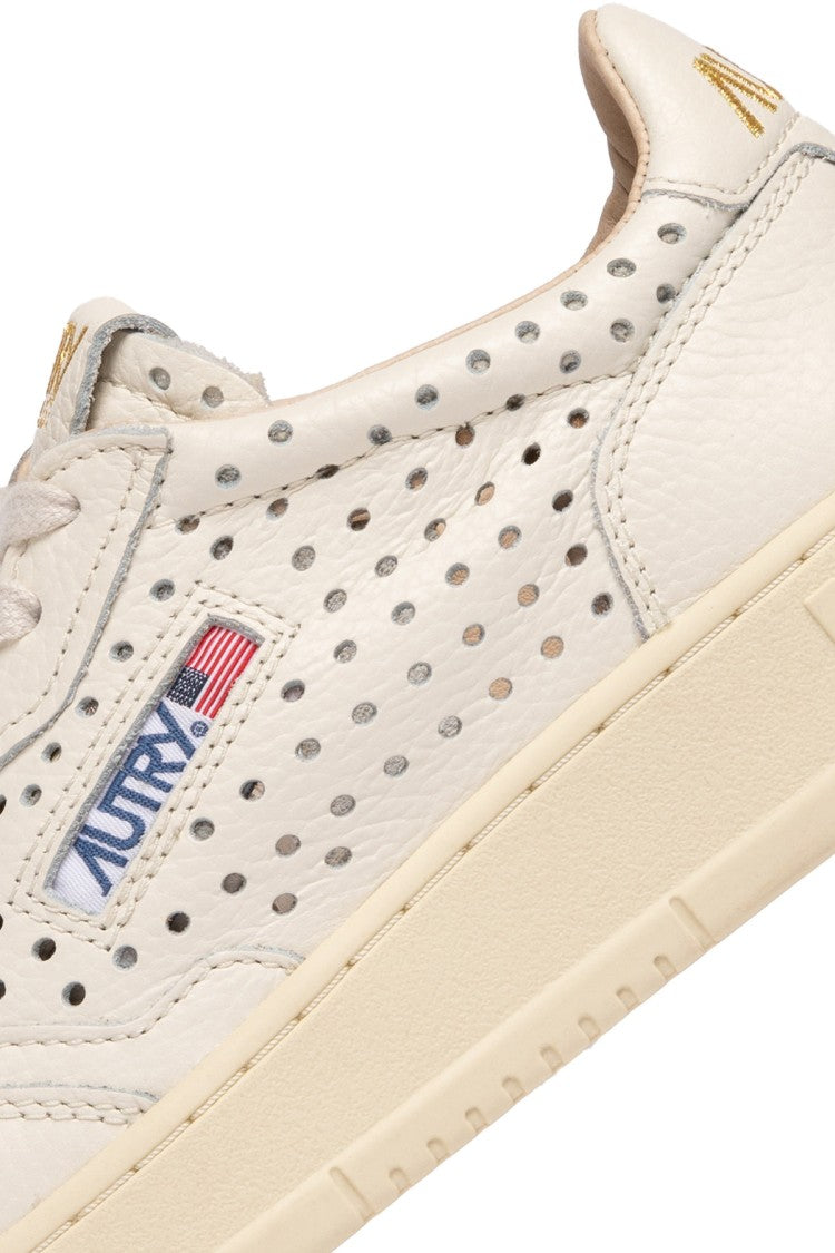 Autry Medalist Perforated Leather Sneakers