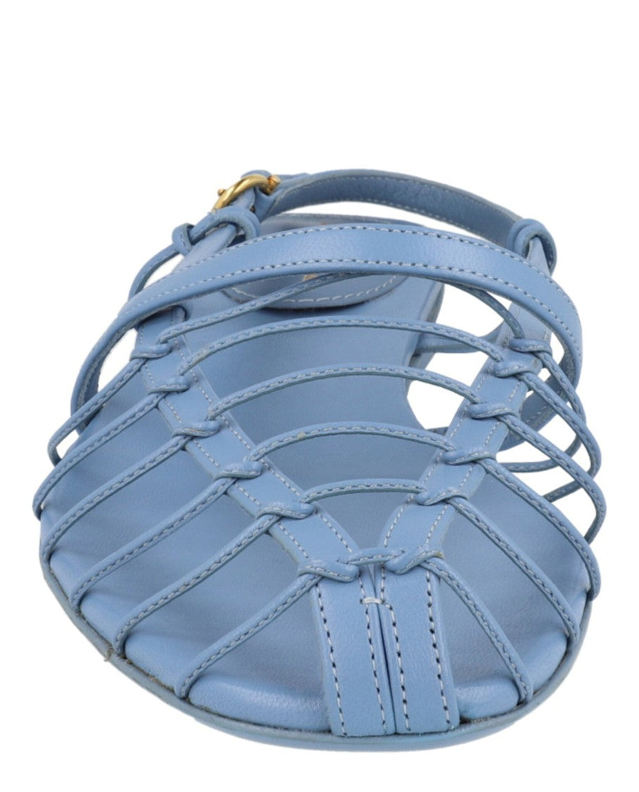 Ferragamo Shay 10 Caged Slingback Sandals