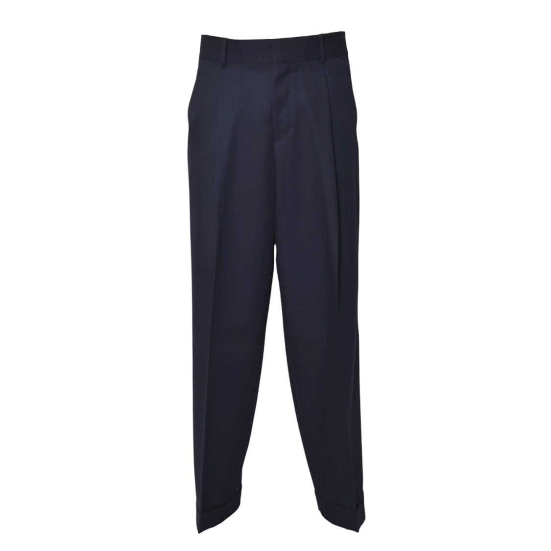 Dsquared2 Tailored Blue Trousers With High Waist