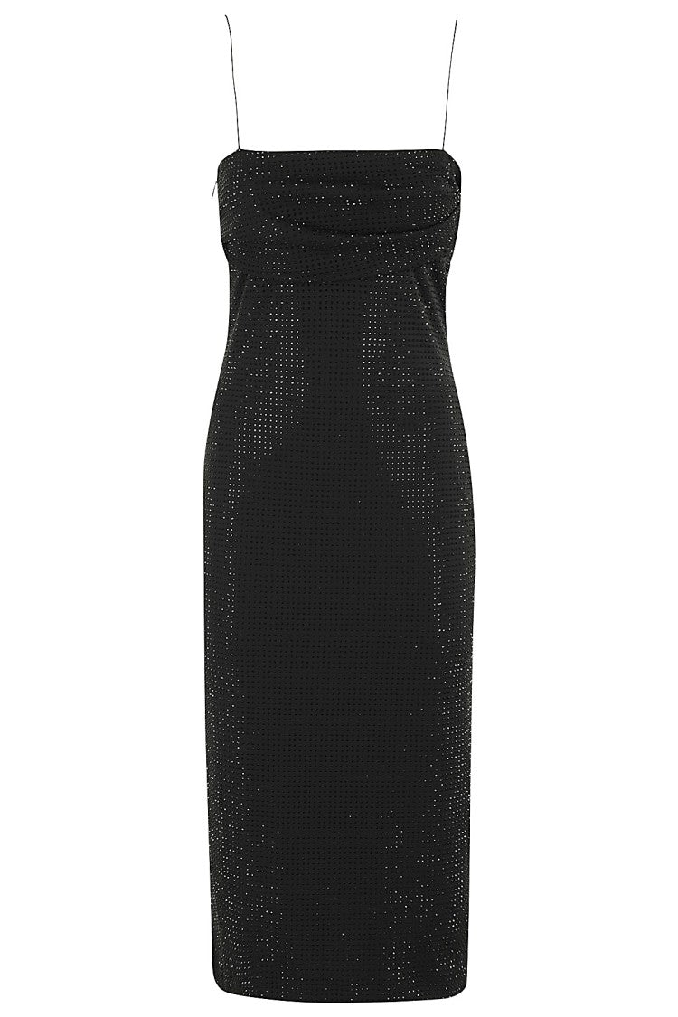 Philosophy Di Lorenzo Serafini Rhinestone Jersey Dress