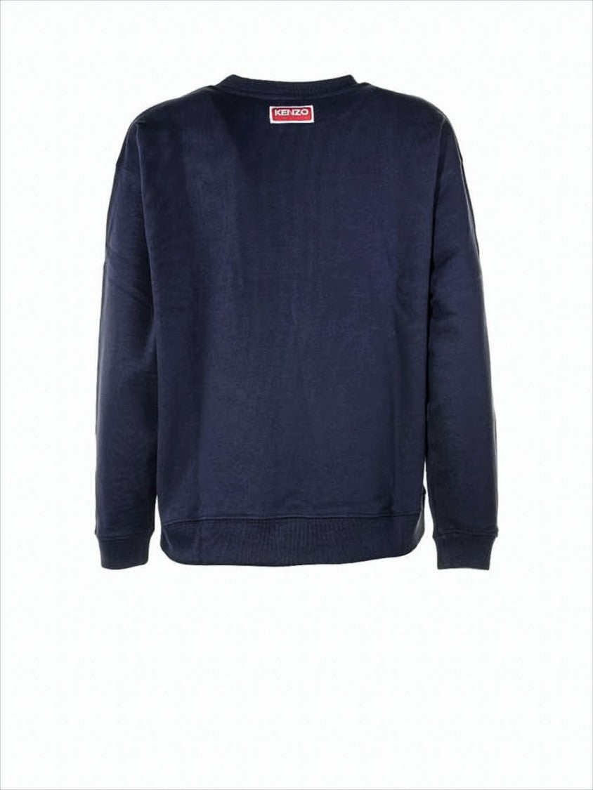 Kenzo Relaxed-Fit Long-Sleeved Sweatshirt With Floral Graphic Detail