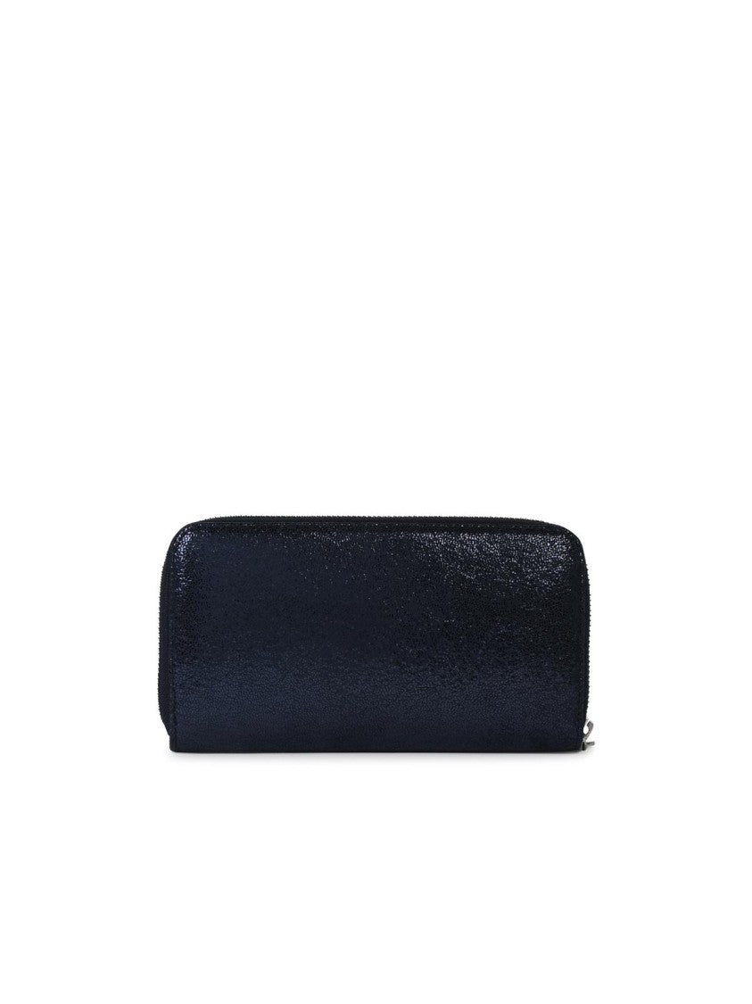 Stella Mccartney Blue Recycled Polyester Wallet
