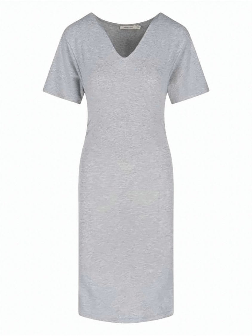 Paloma Wool Fitted Midi Dress In Soft Stretch Fabric