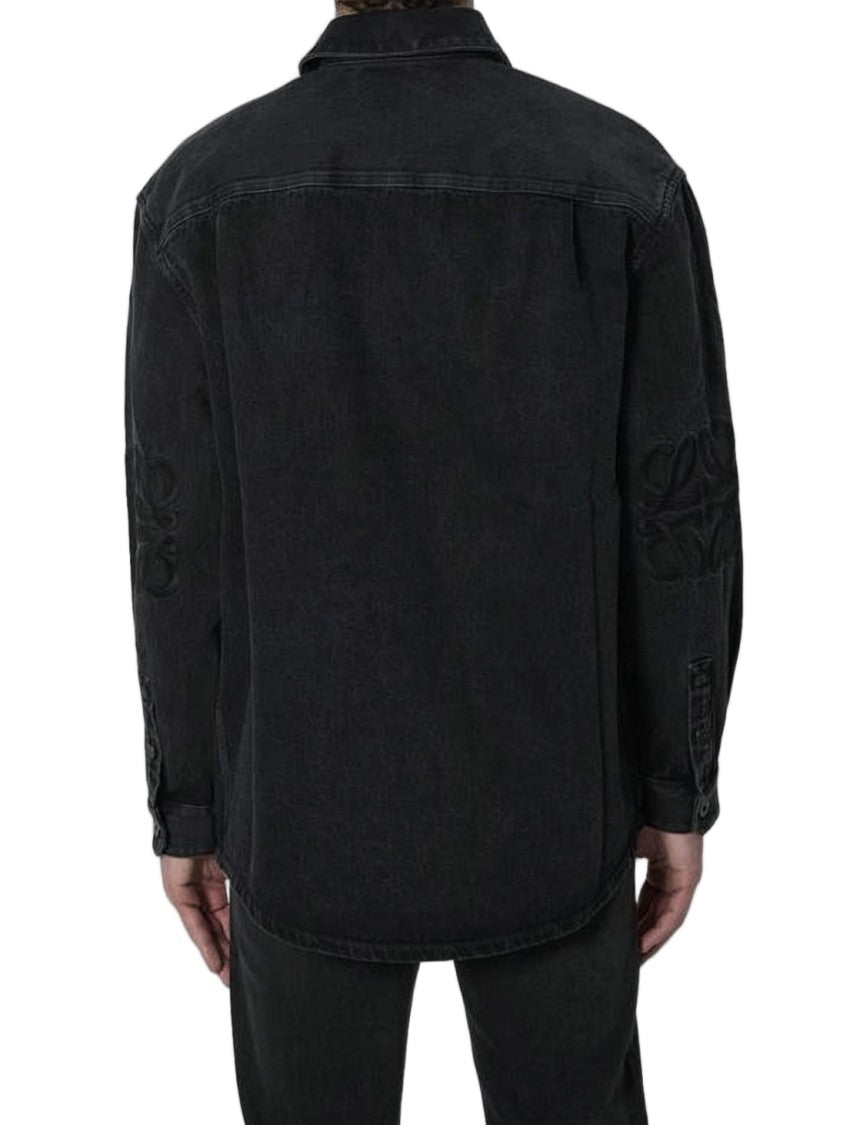 Loewe Long-Sleeve Shirt With Classic Collar