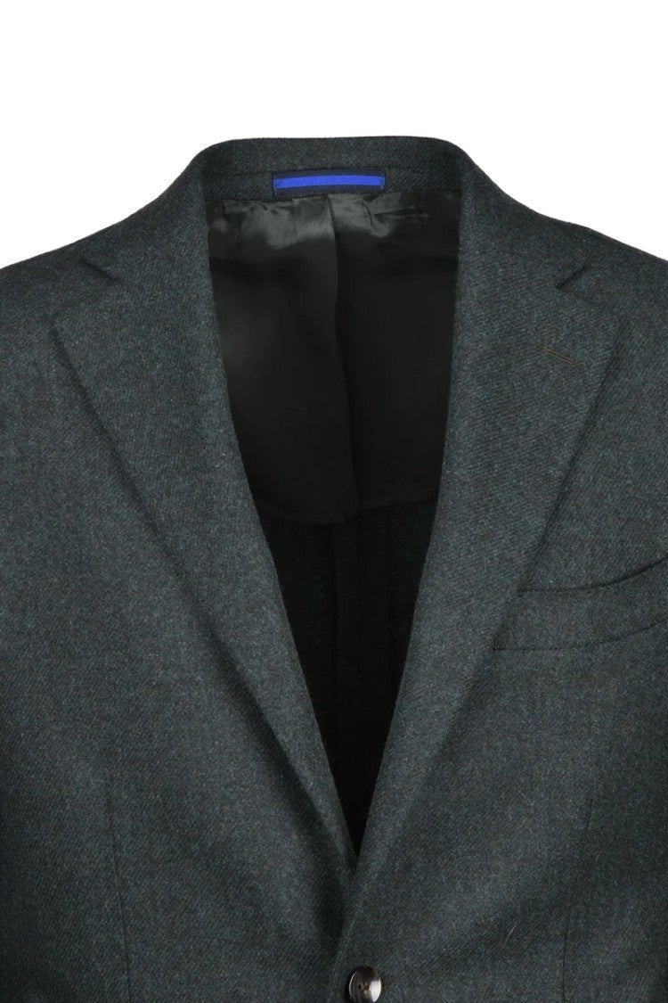 Di Pietro Sartoria Virgin Wool Blazer - Green