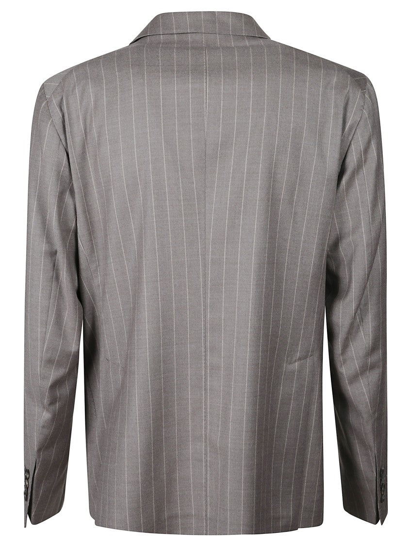 Tagliatore Montecarlo Pinstripe Double-Breasted Suit