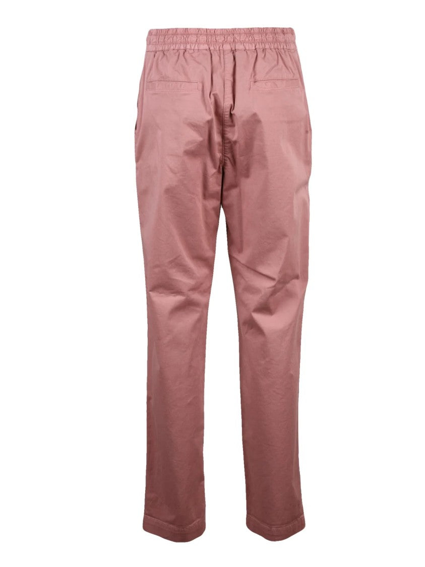 Eleventy Eleventy Chino Trousers Cotton And Elastane - Pink