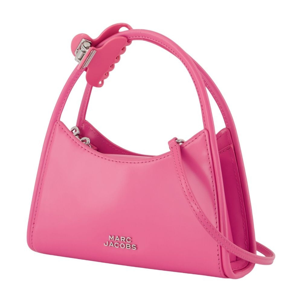 Marc Jacobs The Claw Clip Crossbody - Leather - Pink