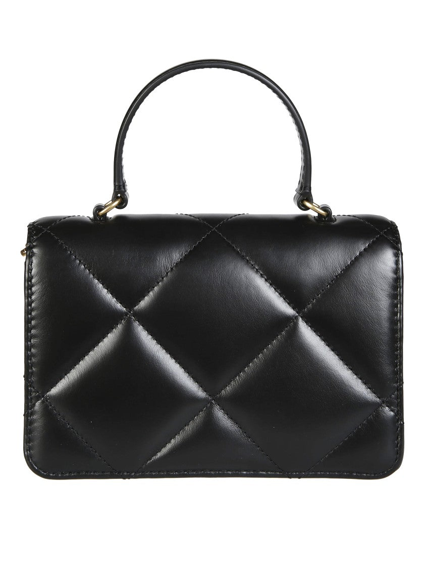 Tory Burch Kira Diamond Quilt Mini Top Handle Chain Wallet