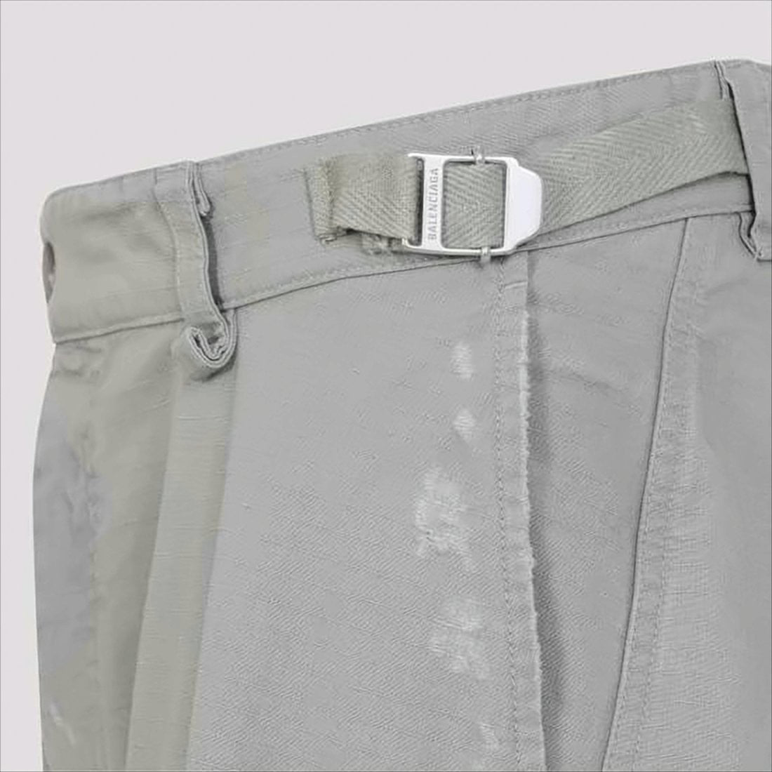 Balenciaga High-Waist Straight Pants