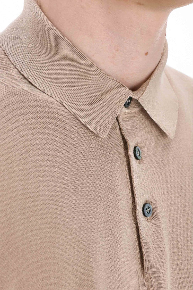 Drumohr Frosted Superlight Cotton Polo