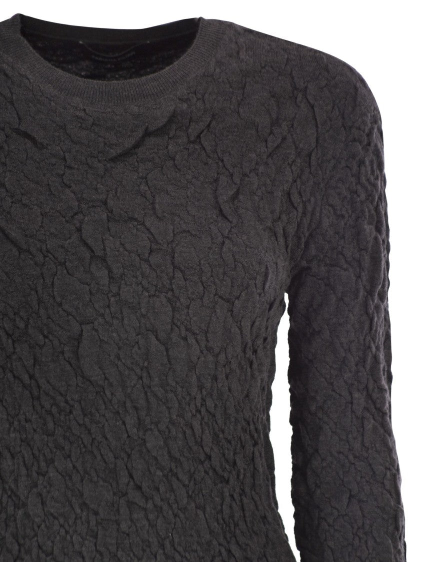 Fabiana Filippi Slim Dress With Embossed Finish