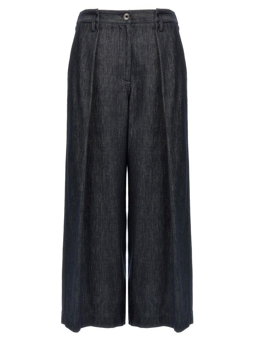 Brunello Cucinelli A-Line Pleated' Pants