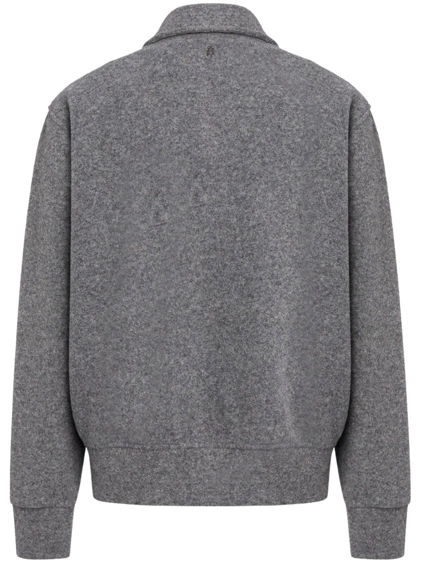 Dondup Wool-Blend Flap Pocket Jacket