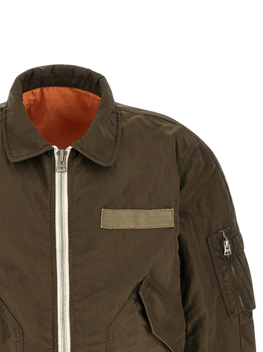 Sacai Crumpled Nylon Jacket