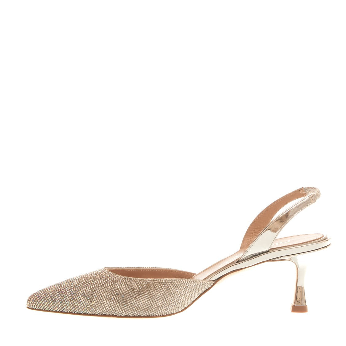 Ninalilou Slingback Pumps With Crystal Strass And 55Mm Heel