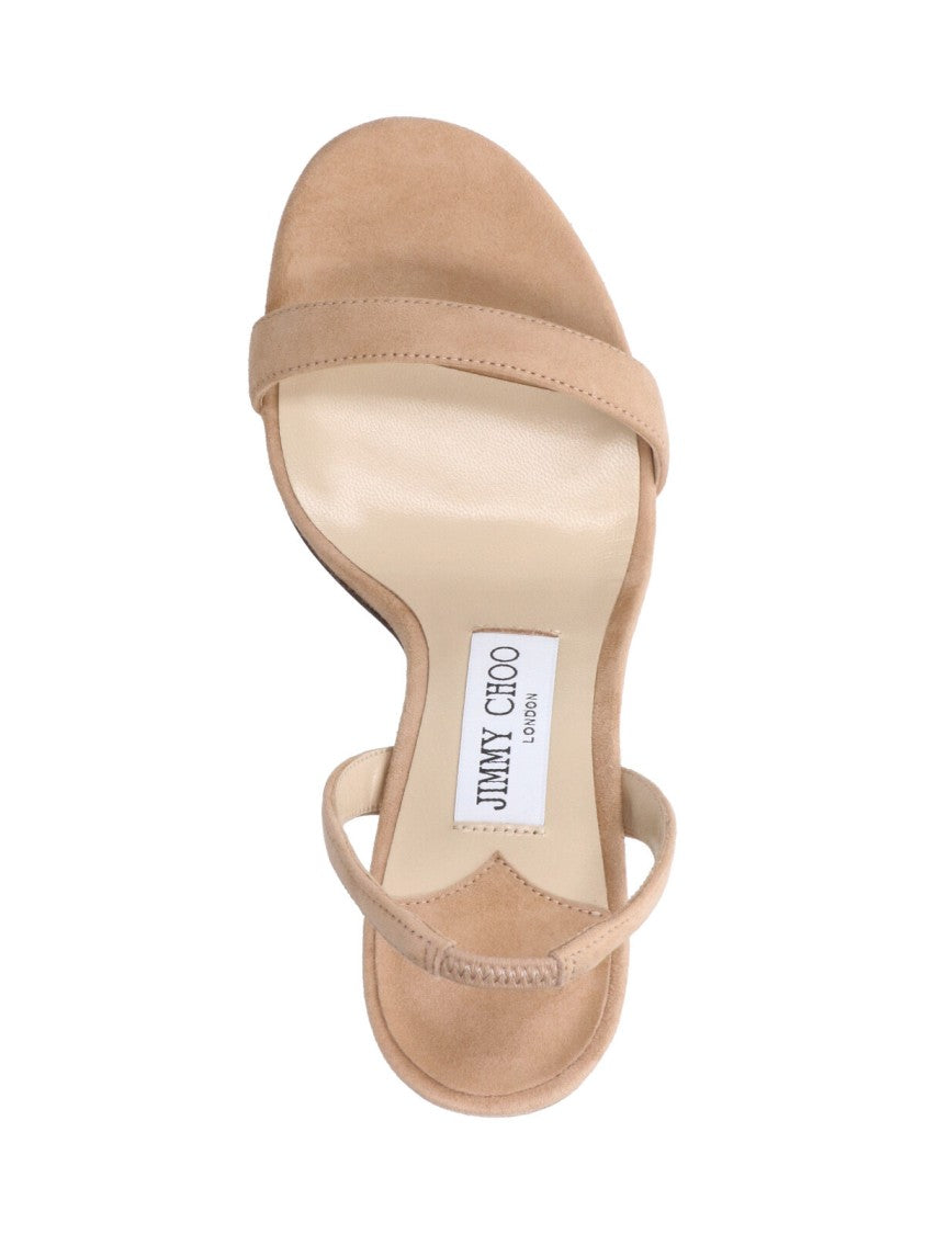 Jimmy Choo Sleek Stiletto Sandals With Minimalist Design