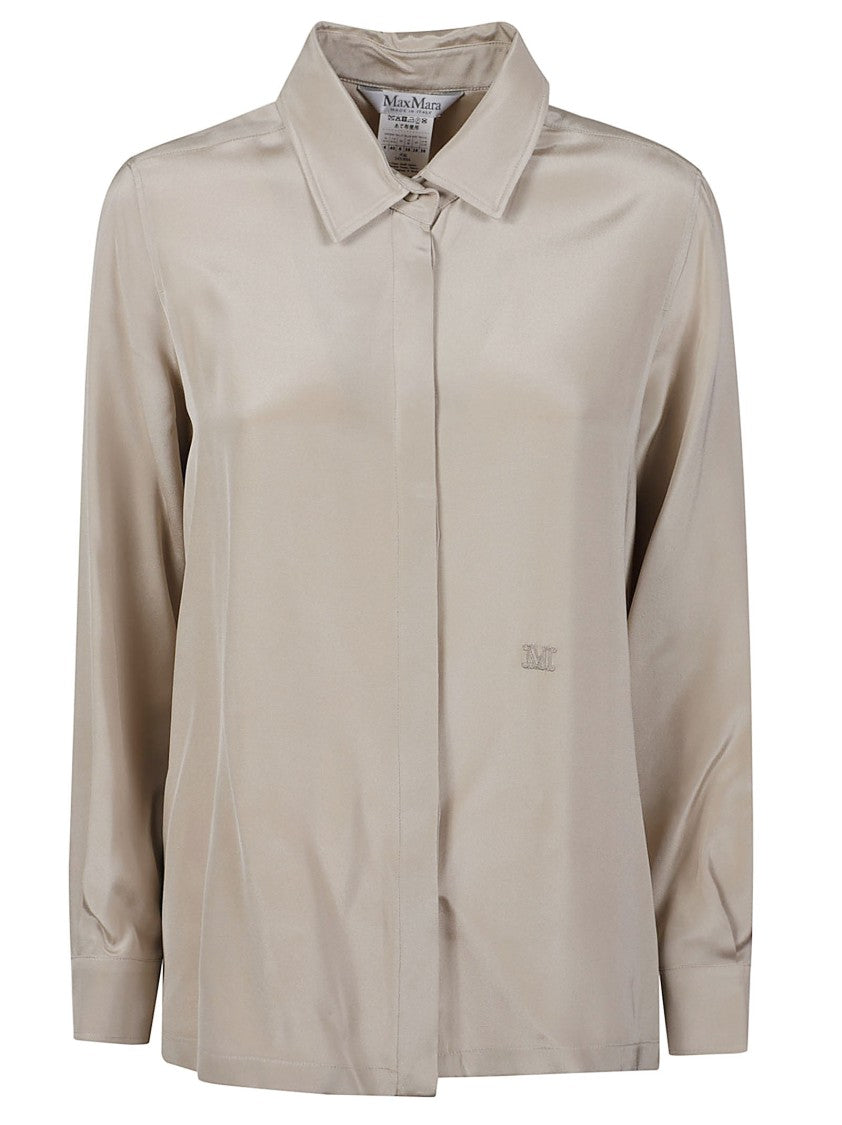 Max Mara Mxmgeranio Silk Shirt