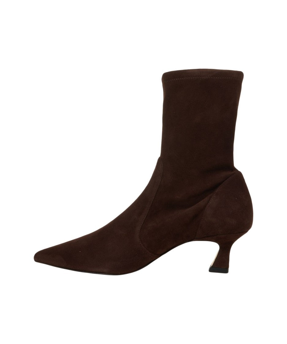 Stuart Weitzman Suede Ankle Boots
