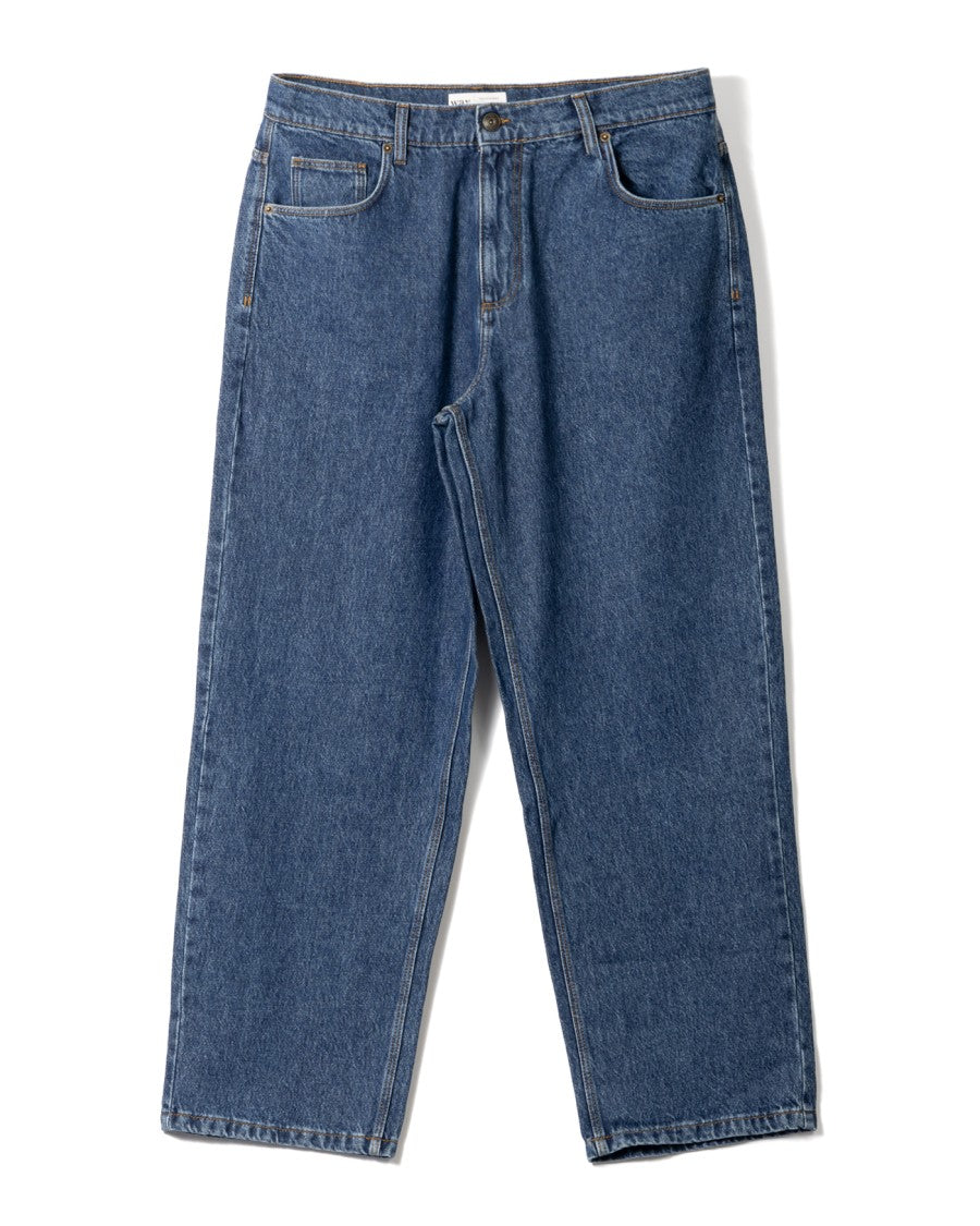 Wax London Vintage Denim Jeans With Relaxed Silhouette