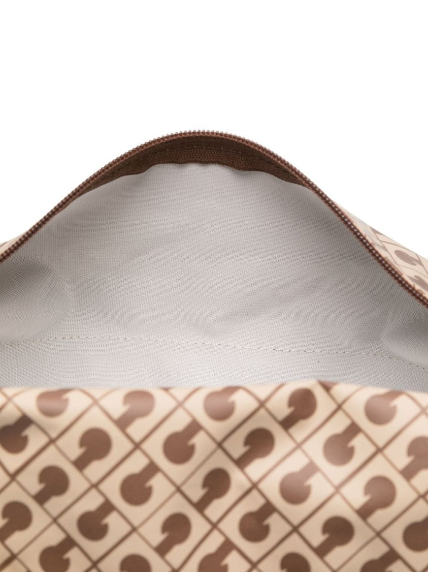 Gherardini Geometric Pattern Shoulder Bag With Adjustable Strap