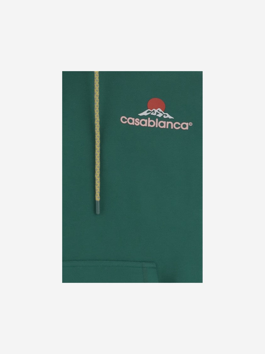 Casablanca Cotton Sweatshirt With Logo