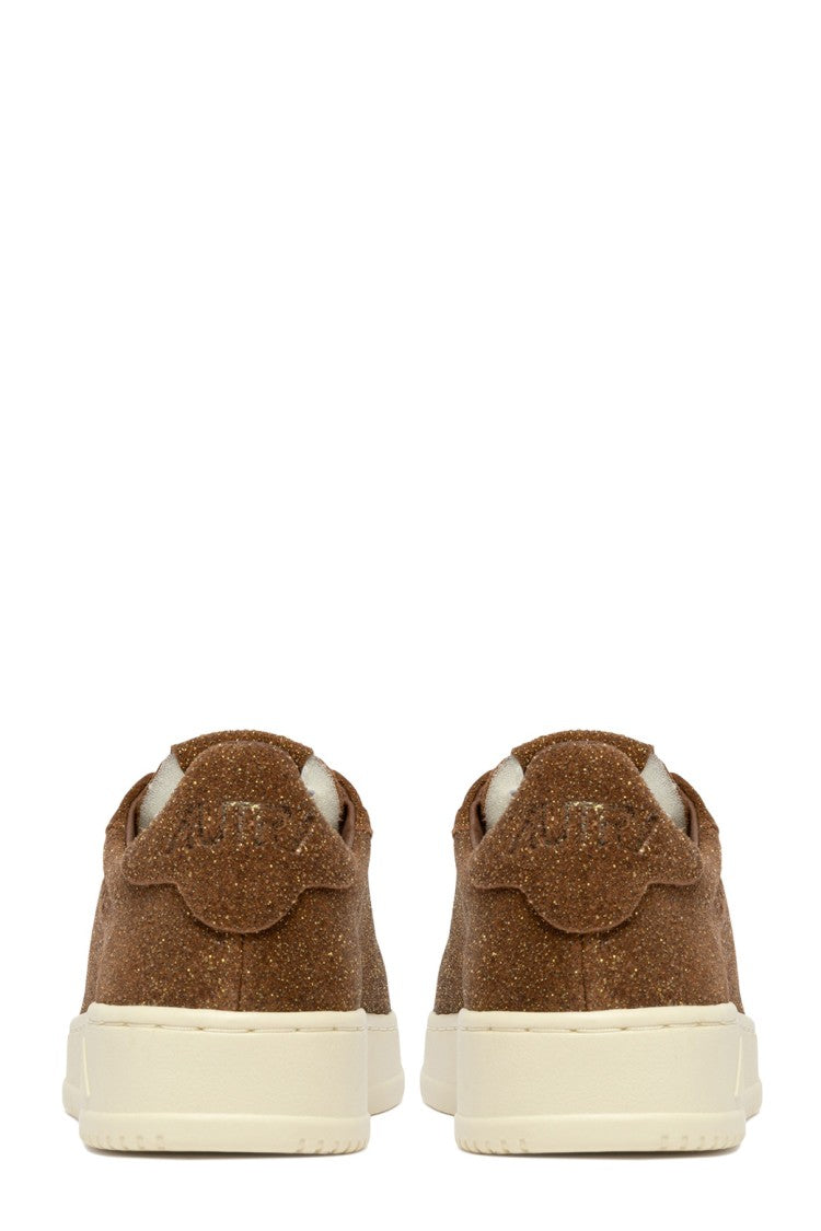 Autry Brown Dallas Rhinestone Sneakers