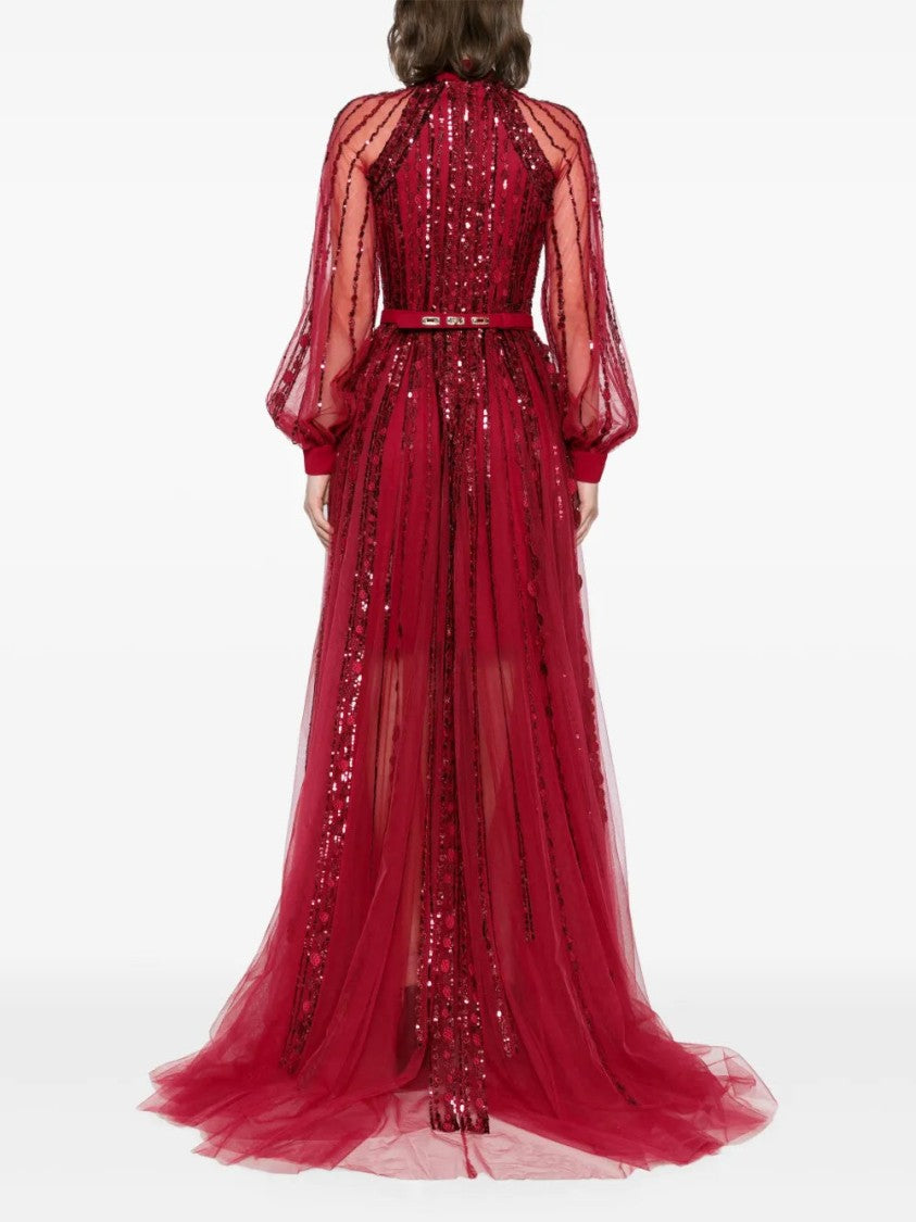 Saiid Kobeisy Embroidered Dress