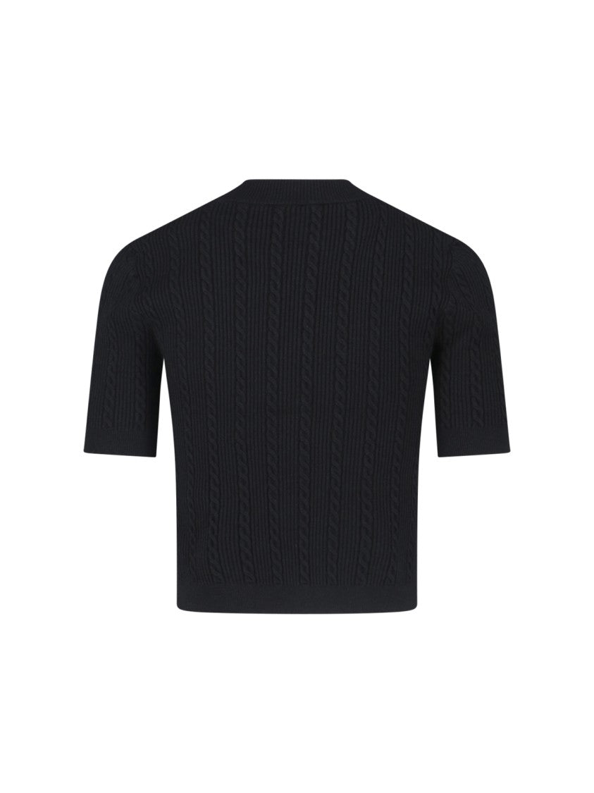 Balmain Knit Cardigan – Black