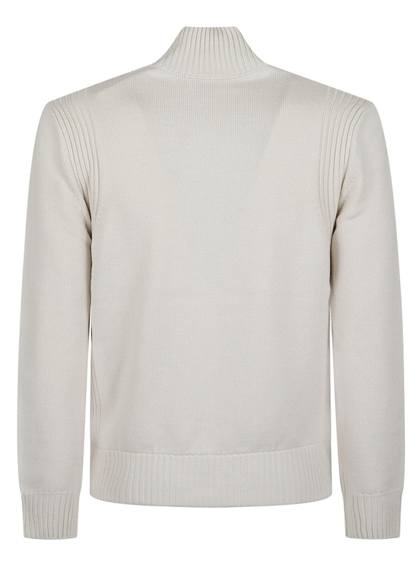 Moncler Quilted Virgin Wool-Blend Tricot Cardigan