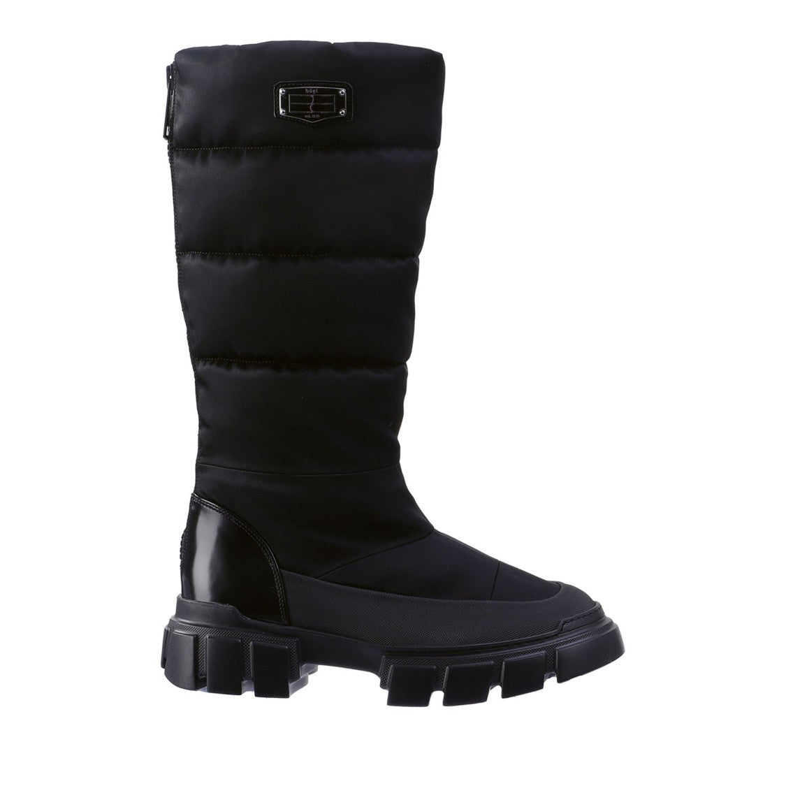 Högl Black Harvey Mid-Calf Quilted Nylon Boots
