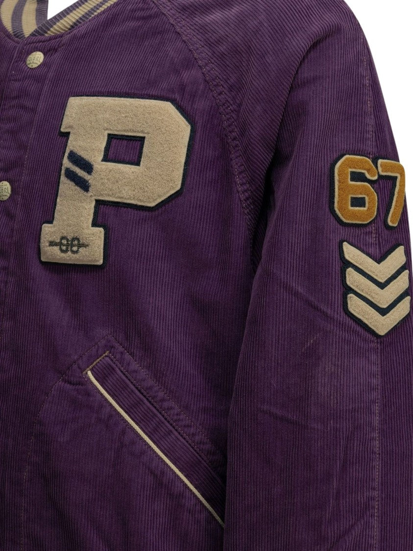Polo Ralph Lauren Varsity Velvet Bomber Jacket