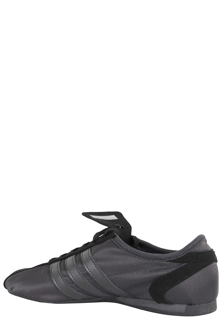Adidas By Stella Mccartney Black Spw 76 Open-Mesh Suede-Inserts Polyester Sneakers