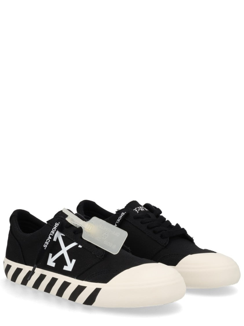 Off-White Vulc Undercut Cotton Arrow Sneakers