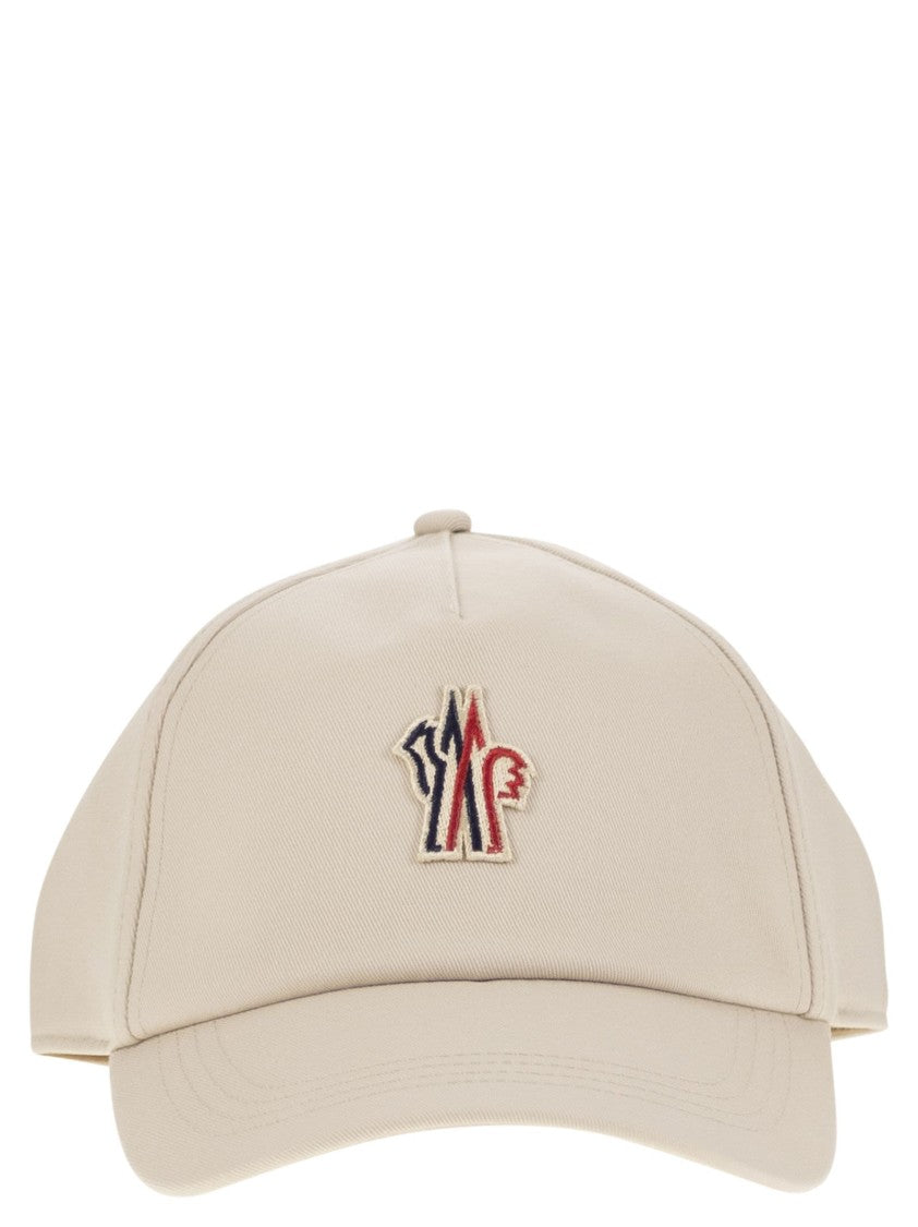 Moncler Grenoble Cotton Gabardine Baseball Cap
